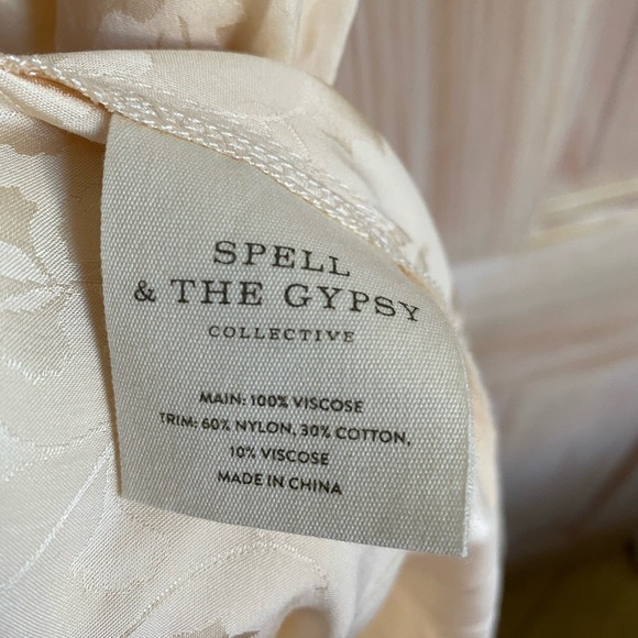 Spell & the Gypsy Petal Jacquard Slip Dress - Picture 9 of 10